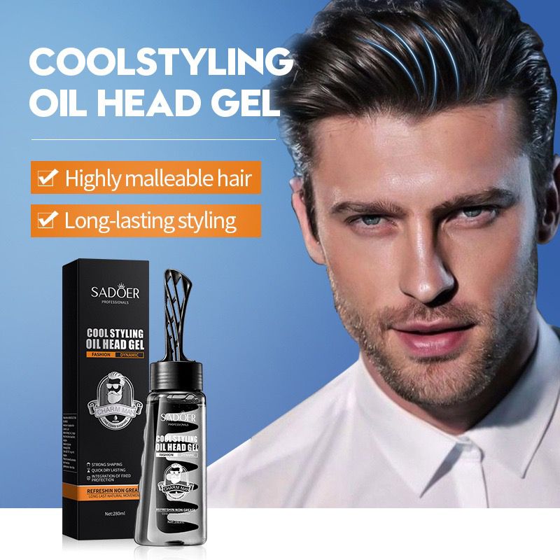 Hair Styling Gel with Comb